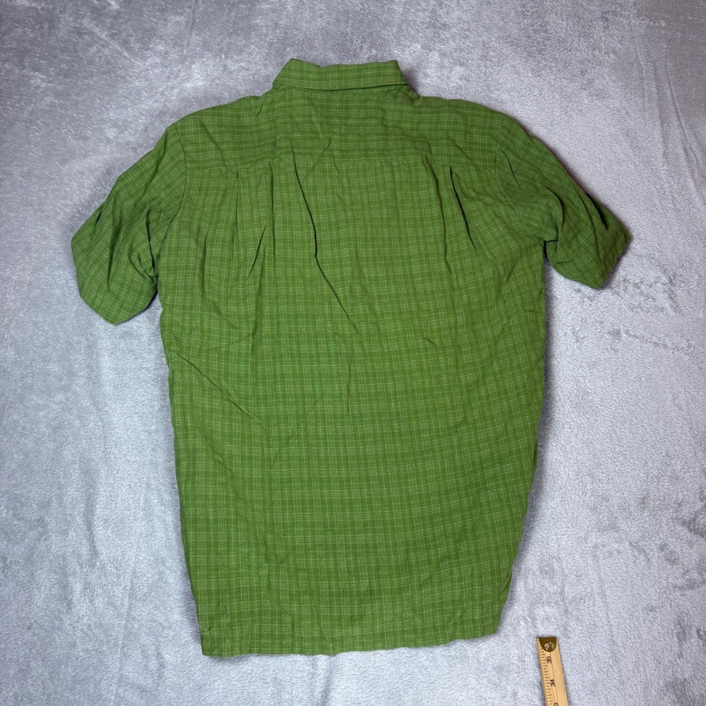 5.11 Tactical Shirts Mens Large Button Down Plaid Grid Green Outdoor Utility - Picture 2 of 7